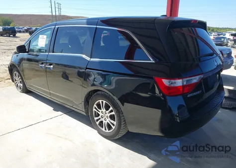 2011 Honda Odyssey Ex-L z USA, uszkodzony, nr VIN 5FNRL5H62BB090339